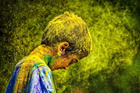 Campo di lavoro in Nepal attività artistiche bambini