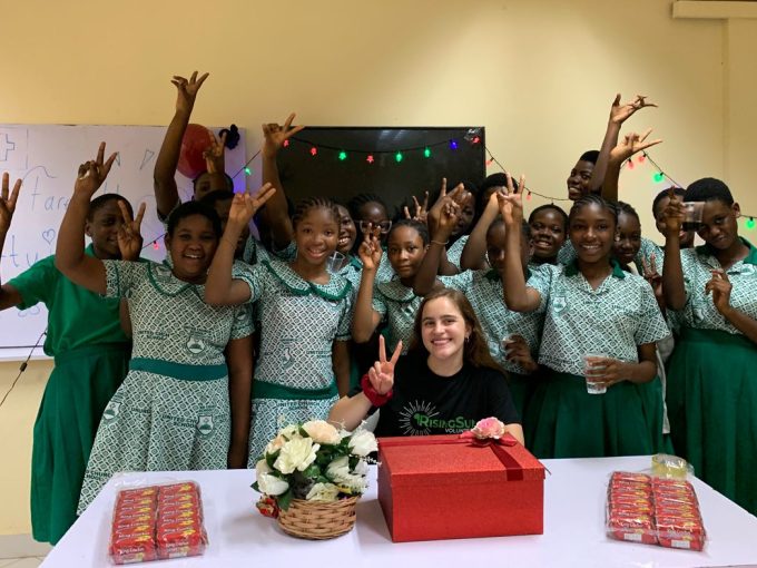 Volontariato internazionale in Ghana in una scuola