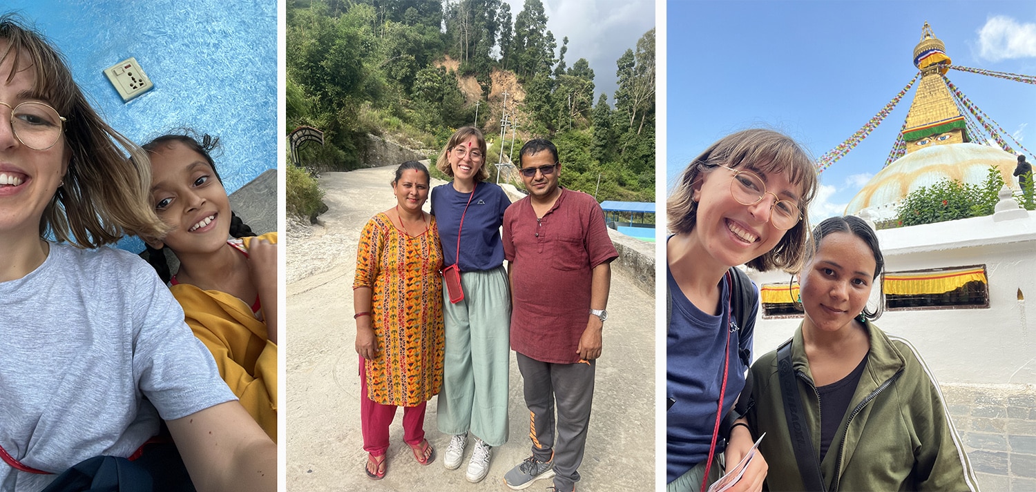 Francesca Volontariato in Nepal