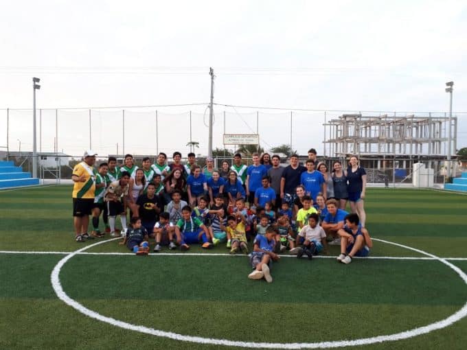 Volontariato internazionale in Ecuador calcio
