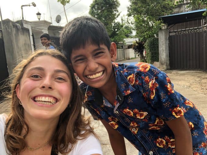 Volontariato internazionale in Sri Lanka attività comunitarie