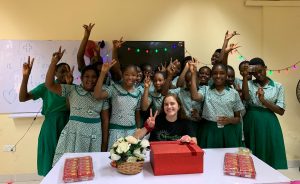 Volontariato internazionale in Ghana in una scuola