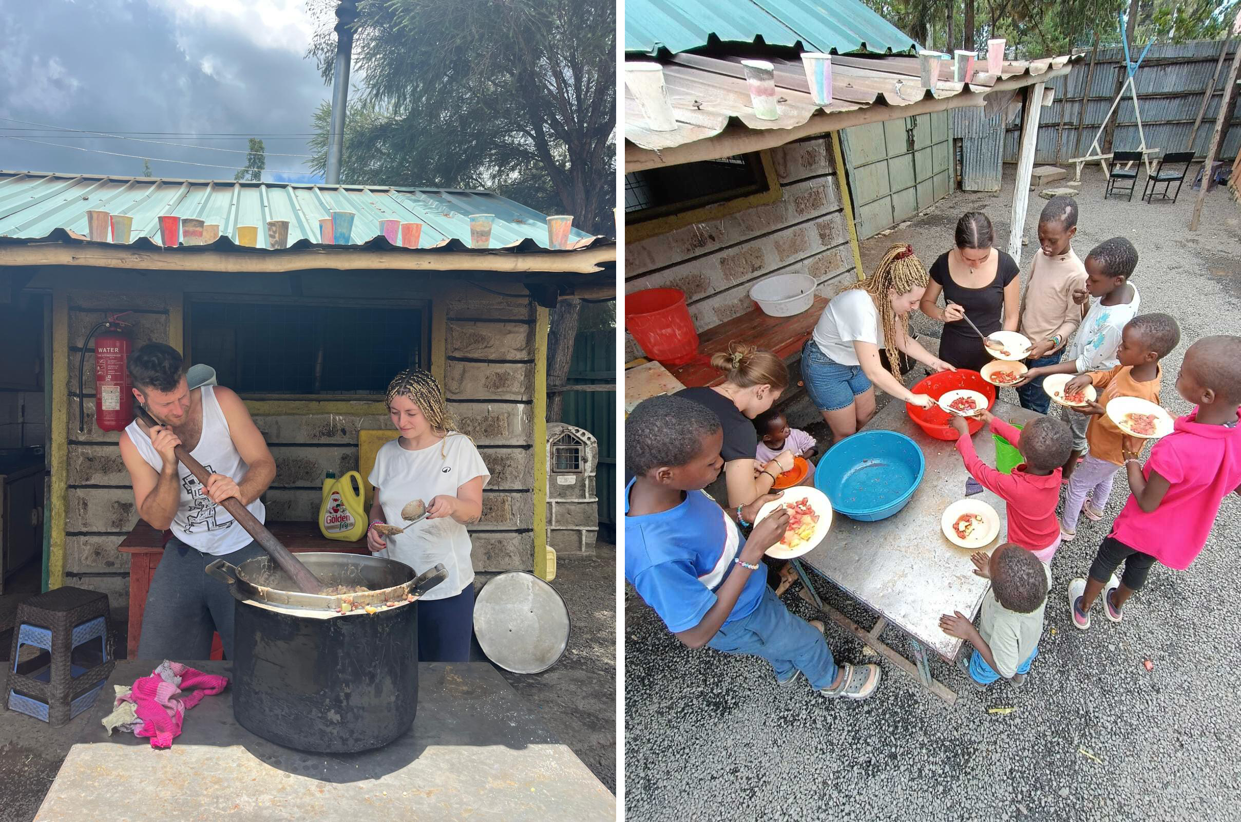 volontariato internazionale in kenya con i bambini